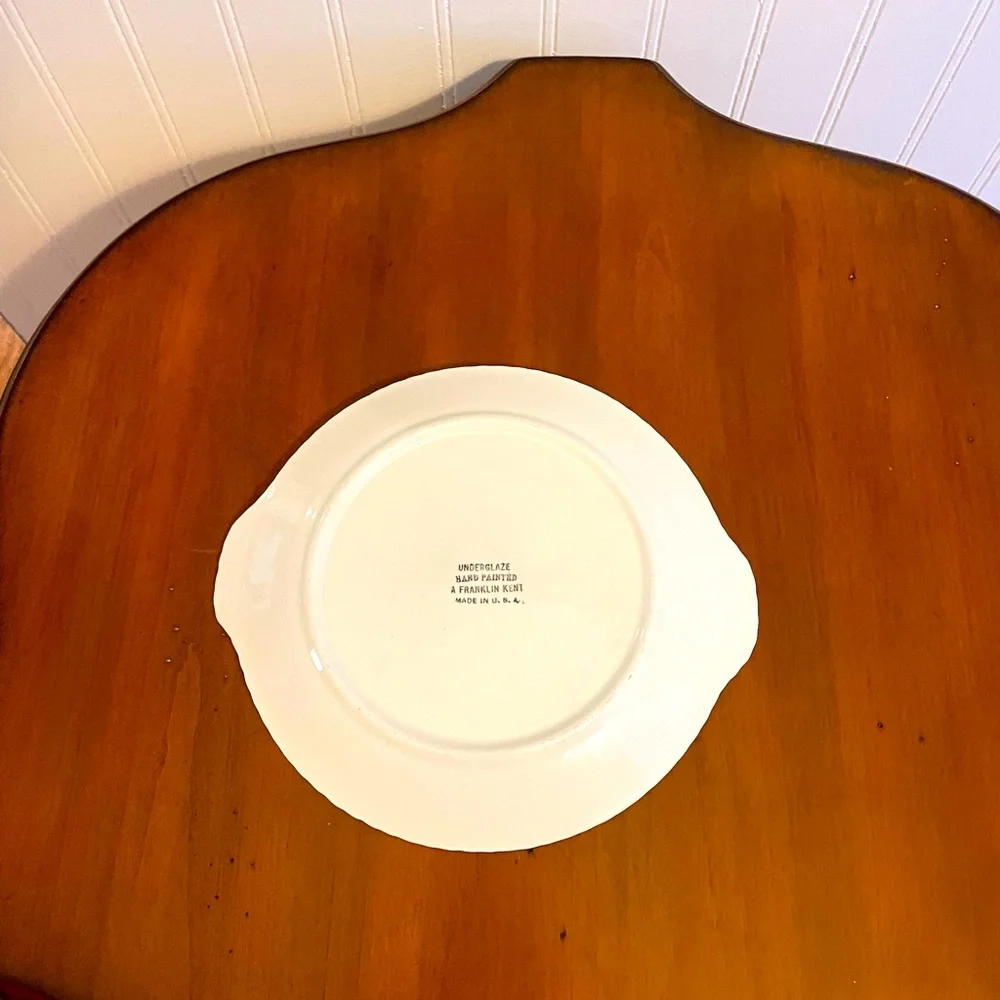 Vintage Franklin Kent‎ tulip plate